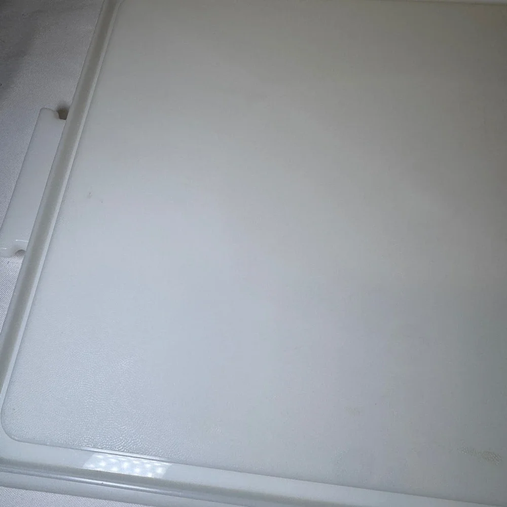Vintage Tupperware Rectangular Cake Taker Carrier White Sheer Lid 622 623 USA